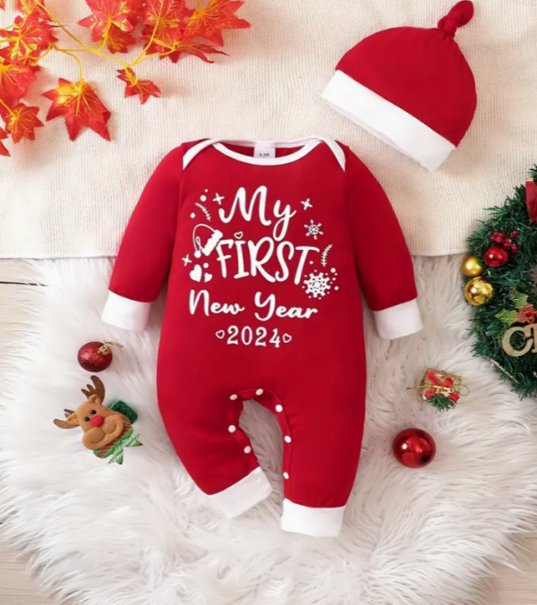 Monito Mi primer año nuevo
